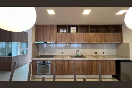 Studio à venda com 41m², 1 quarto e 1 vagaSalão de Festas