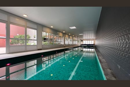 Studio à venda com 41m², 1 quarto e 1 vagaPiscina