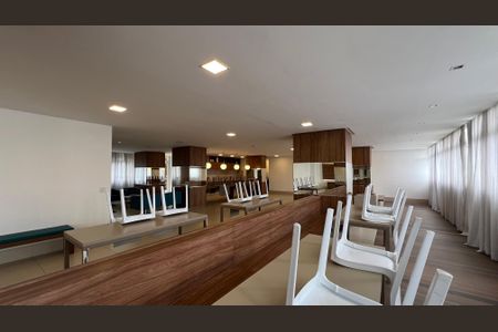 Studio à venda com 41m², 1 quarto e 1 vagaSalão de Festas