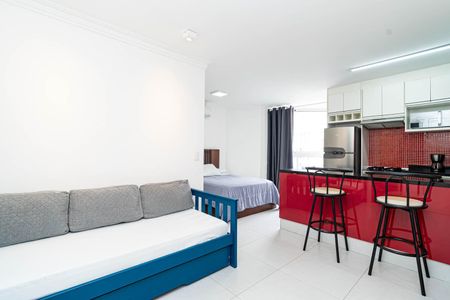 Sala de apartamento à venda com 1 quarto, 34m² em Consolação, São Paulo