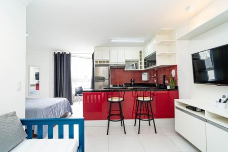Sala de apartamento à venda com 1 quarto, 34m² em Consolação, São Paulo