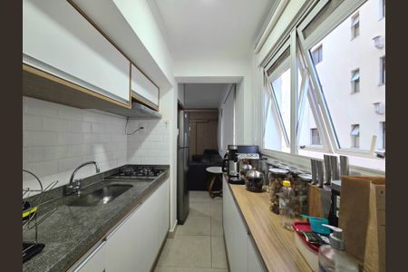 Cozinha de apartamento à venda com 1 quarto, 40m² em Itaim Bibi, São Paulo