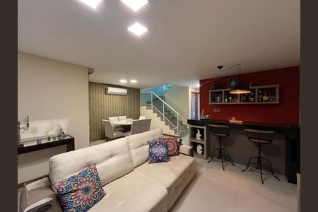 Sala de casa de condomínio à venda com 4 quartos, 177m² em Freguesia (jacarepaguá), Rio de Janeiro