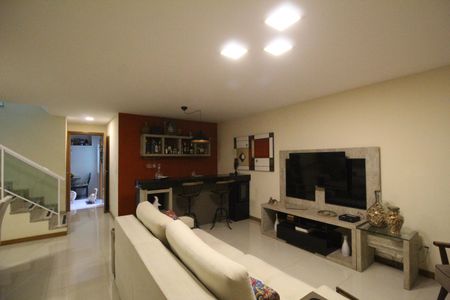 Sala de casa de condomínio à venda com 4 quartos, 177m² em Freguesia (jacarepaguá), Rio de Janeiro