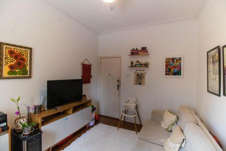 Sala de apartamento à venda com 1 quarto, 40m² em Icaraí, Niterói