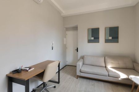 Sala de apartamento à venda com 1 quarto, 30m² em Santa Cecilia, São Paulo
