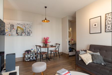 Sala de apartamento à venda com 1 quarto, 51m² em Consolação, São Paulo