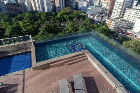 Apartamento à venda com 51m², 1 quarto e 1 vagaVista da Varanda da Sala