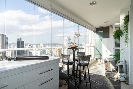 Varanda da Sala de apartamento à venda com 1 quarto, 51m² em Consolação, São Paulo