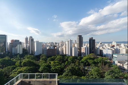 Vista da Varanda da Sala de apartamento à venda com 1 quarto, 51m² em Consolação, São Paulo