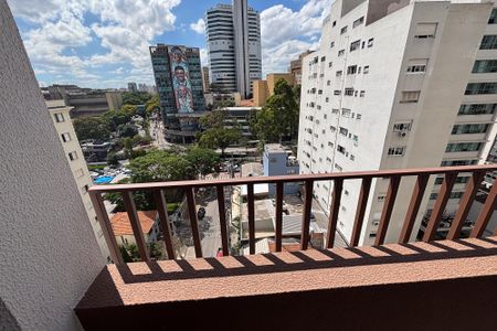 varanda Studio de kitnet/studio à venda com 1 quarto, 28m² em Jardins, São Paulo