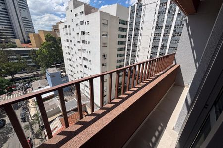 varanda Studio de kitnet/studio à venda com 1 quarto, 28m² em Jardins, São Paulo