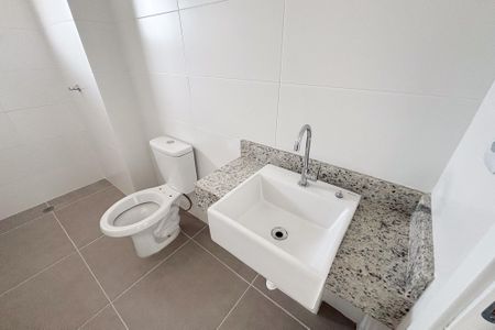 banheiro de kitnet/studio à venda com 1 quarto, 28m² em Jardins, São Paulo