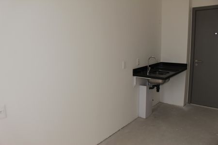 Cozinha de kitnet/studio à venda com 1 quarto, 23m² em Consolação, São Paulo