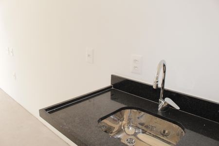 Cozinha de kitnet/studio à venda com 1 quarto, 23m² em Consolação, São Paulo