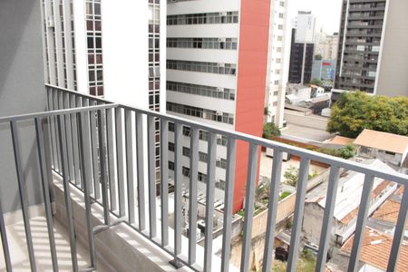 sacada  de kitnet/studio à venda com 1 quarto, 23m² em Consolação, São Paulo