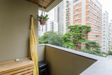 Apartamento para alugar com 37m², 1 quarto e 1 vaga Apartamento para alugar com 37m², 1 quarto e 1 vagaVaranda