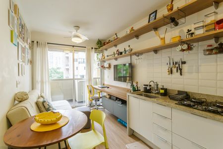 Apartamento para alugar com 37m², 1 quarto e 1 vaga Apartamento para alugar com 37m², 1 quarto e 1 vagaSala/Cozinha