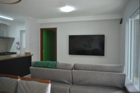 Sala de apartamento à venda com 3 quartos, 100m² em Vila Assunção, Santo André