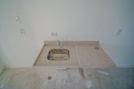Cozinha de kitnet/studio à venda com 1 quarto, 23m² em Butantã, São Paulo