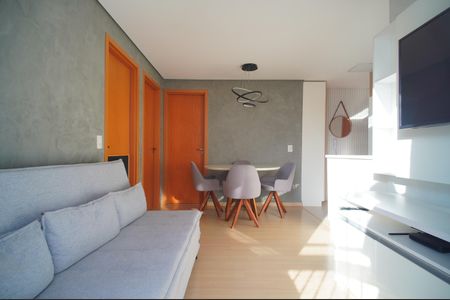 sala de apartamento à venda com 2 quartos, 47m² em Santo Afonso, Novo Hamburgo