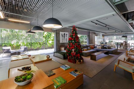 Apartamento para alugar com 72m², 2 quartos e 1 vagaÁrea comum - Hall Social