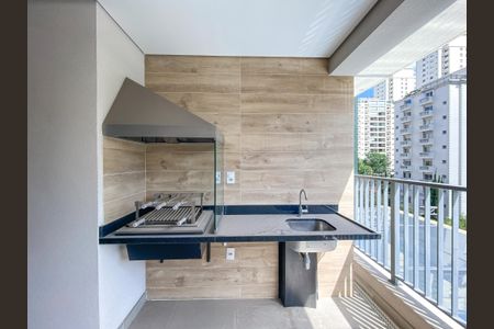 Varanda gourmet de apartamento à venda com 2 quartos, 76m² em Indianópolis, São Paulo