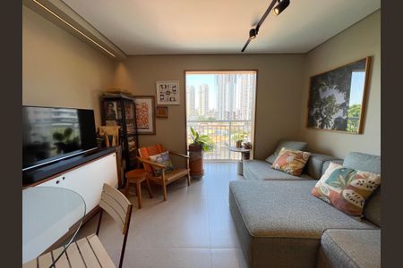 Sala de apartamento à venda com 1 quarto, 37m² em Ferreira, São Paulo