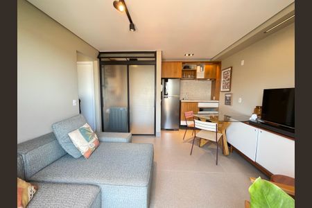 Sala de apartamento à venda com 1 quarto, 37m² em Ferreira, São Paulo