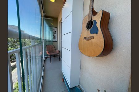 Apartamento à venda com 37m², 1 quarto e sem vagaVaranda