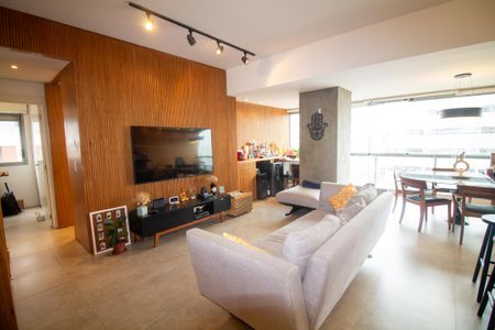 Sala de apartamento à venda com 2 quartos, 93m² em Chácara Santo Antônio (zona Sul), São Paulo