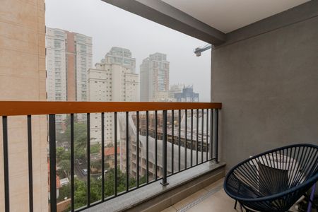 Studio para alugar com 25m², 1 quarto e sem vaga Studio para alugar com 25m², 1 quarto e sem vagaVaranda