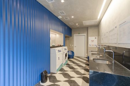 Studio para alugar com 25m², 1 quarto e sem vaga Studio para alugar com 25m², 1 quarto e sem vagaLavanderia