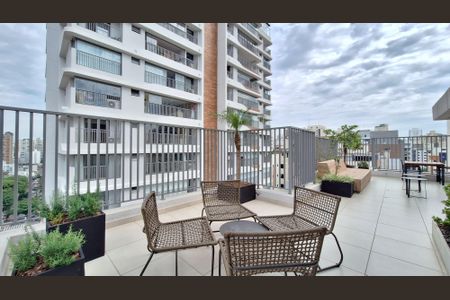 Studio para alugar com 21m², 1 quarto e sem vaga Studio para alugar com 21m², 1 quarto e sem vagaTerraço/Coworking