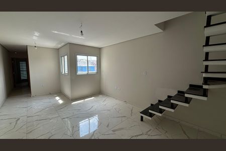Sala  de apartamento para alugar com 2 quartos, 78m² em Jardim Guarará, Santo André