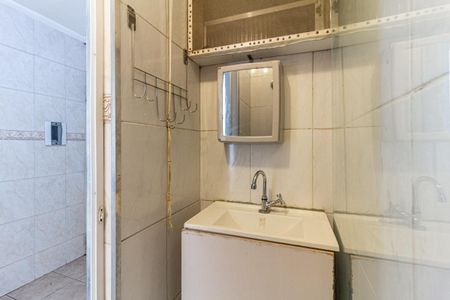 Studio para alugar com 30m², 1 quarto e sem vaga Studio para alugar com 30m², 1 quarto e sem vagaBanheiro