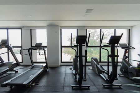 Apartamento para alugar com 50m², 1 quarto e 1 vaga Apartamento para alugar com 50m², 1 quarto e 1 vagaÁrea comum - Academia