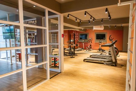 Apartamento para alugar com 39m², 1 quarto e 1 vaga Apartamento para alugar com 39m², 1 quarto e 1 vagaÁrea comum - Academia