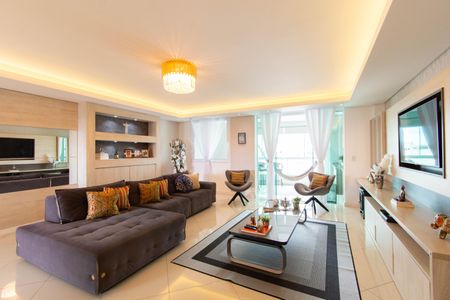 Sala de apartamento à venda com 3 quartos, 157m² em Marechal Rondon, Canoas