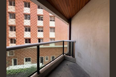 Sacada da sala de apartamento à venda com 4 quartos, 350m² em Jardim, Santo André