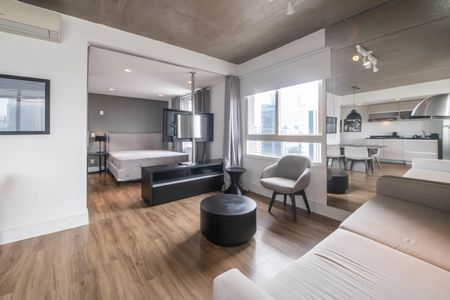 Apartamento para alugar com 64m², 1 quarto e sem vaga Apartamento para alugar com 64m², 1 quarto e sem vagaSala