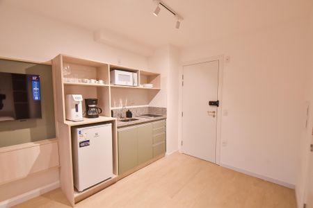 Studio para alugar com 34m², 1 quarto e sem vaga Studio para alugar com 34m², 1 quarto e sem vagaCozinha