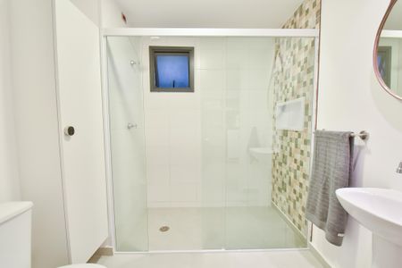 Studio para alugar com 34m², 1 quarto e sem vaga Studio para alugar com 34m², 1 quarto e sem vagaBanheiro