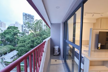 Varanda de kitnet/studio para alugar com 1 quarto, 34m² em Vila Mariana, São Paulo