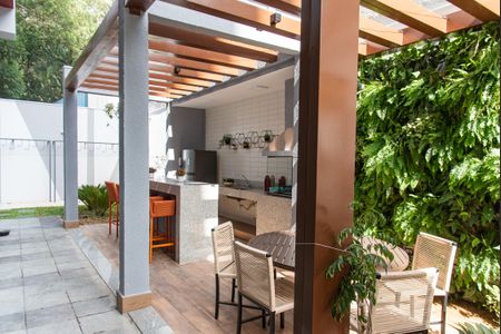 Studio para alugar com 34m², 1 quarto e sem vaga Studio para alugar com 34m², 1 quarto e sem vagaÁrea comum - Churrasqueira