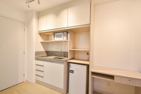 Studio para alugar com 34m², 1 quarto e sem vaga Studio para alugar com 34m², 1 quarto e sem vagaCozinha