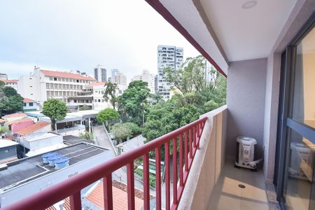 Varanda de kitnet/studio para alugar com 1 quarto, 34m² em Vila Mariana, São Paulo