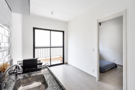 Sala de apartamento para alugar com 1 quarto, 30m² em Perdizes, São Paulo