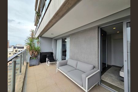 Apartamento para alugar com 72m², 1 quarto e 2 vagas Apartamento para alugar com 72m², 1 quarto e 2 vagasVaranda