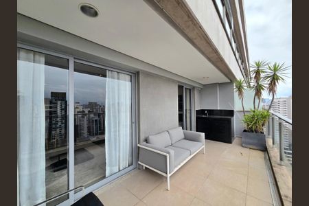 Apartamento para alugar com 72m², 1 quarto e 2 vagas Apartamento para alugar com 72m², 1 quarto e 2 vagasVaranda